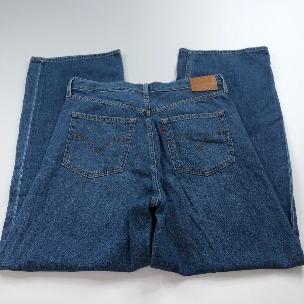 Levi's Premium High Loose 31 (Fits 33W 30L) High Rise Denim Jeans Blue PLS READ